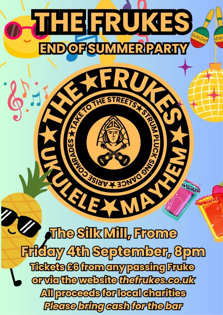 FRUKES End of Summer Party Poster