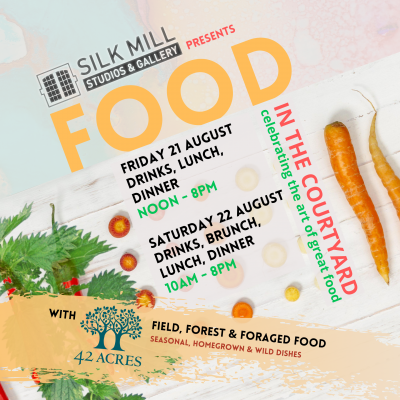 42 Acres promotion poster for pop up food