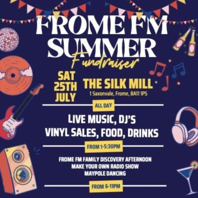 Frome FM Summer Fundraiser Flyer