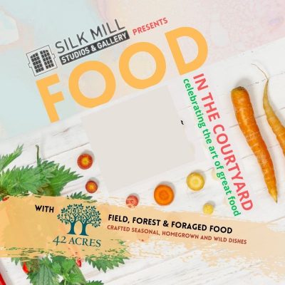 42 Acres promotion poster for pop up food