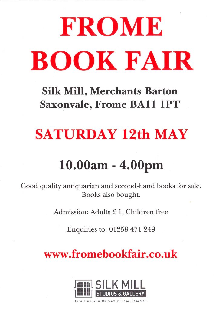 Frome Book Fair Poster